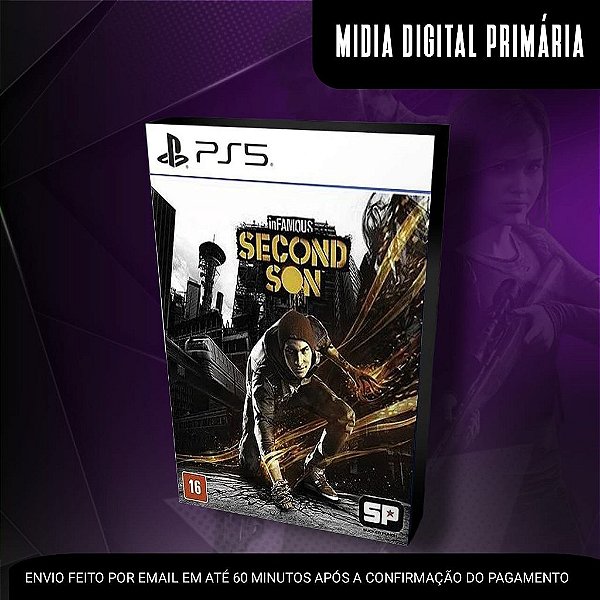 Infamous Second Son Ps5 Mídia Digital (Primária) (Retrocompatível)