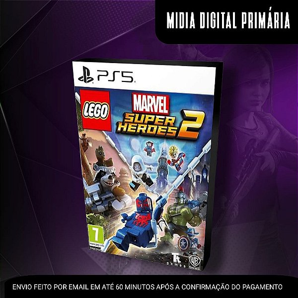 Lego Marvel Super Heroes 2 Ps5 Mídia Digital (Primária) (Retrocompatível)
