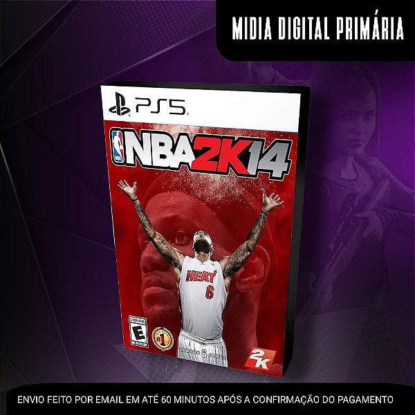 NBA 2K14 Ps5 Mídia Digital (Primária) (Retrocompatível)
