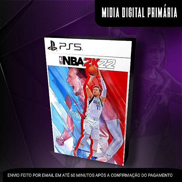 NBA 2K22 Ps5 Mídia Digital (Primária) (Retrocompatível)