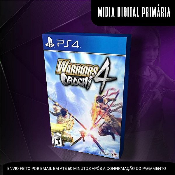Warriors Orochi 4 Ps4 Mídia Digital (Primária)