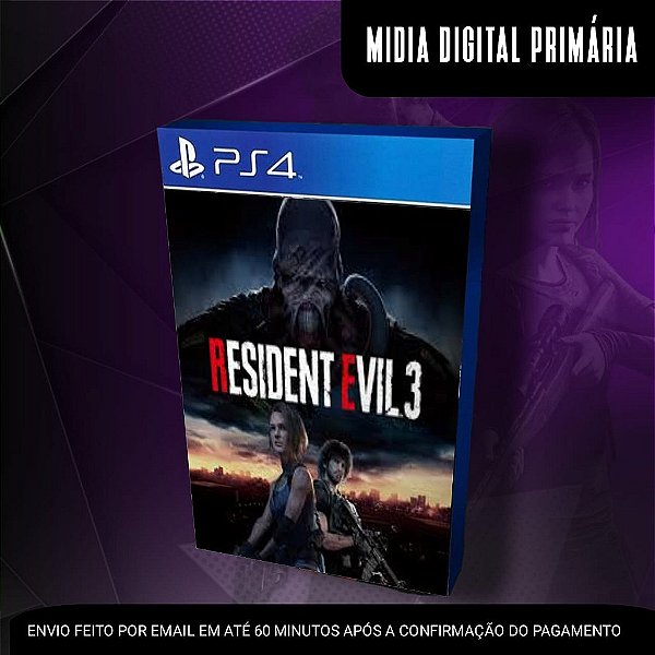 Resident Evil 3 Remake Ps4 Mídia Digital (Primária)