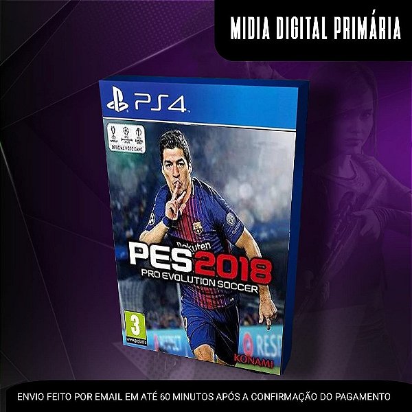 PES 2018 Ps4 Mídia Digital (Primária)