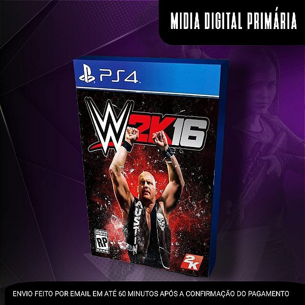 WWE 2K16 Ps4 Mídia Digital (Primária)
