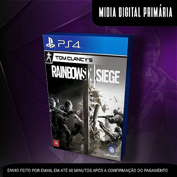 Tom Clancy's Rainbow Six Siege Ps4 Mídia Digital (Primária)