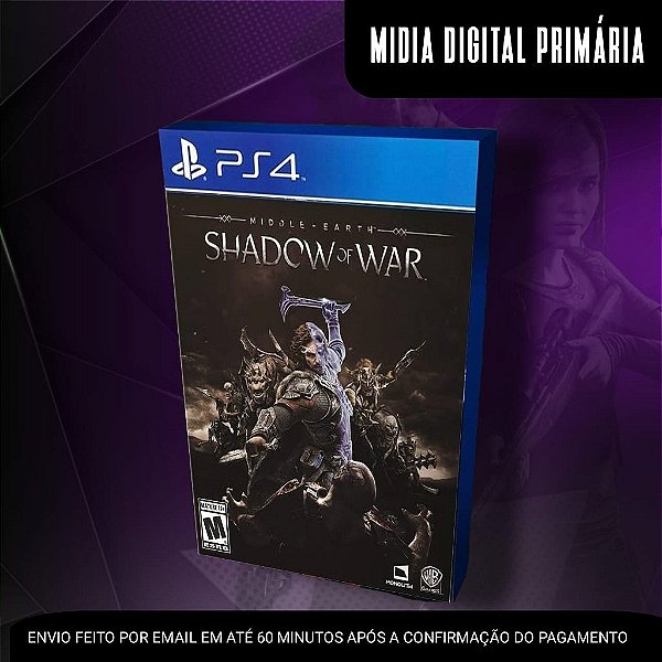 Shadow of War Ps4 Mídia Digital (Primária)