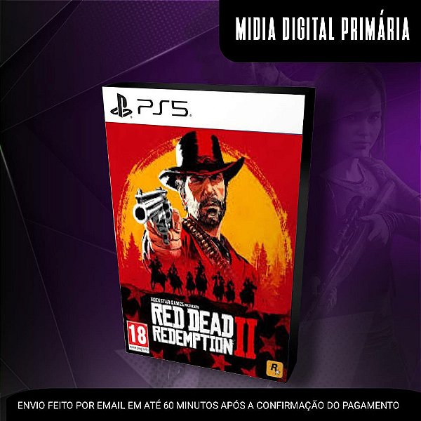 Red Dead Redemption 2 Ps5 Mídia Digital (Primária) (Retrocompatível)