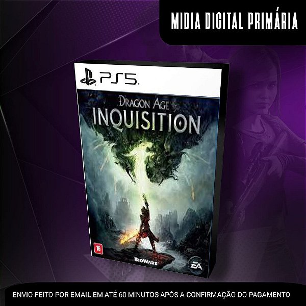 Dragon Age: Inquisition Ps5 Mídia Digital (Primária) (Retrocompatível)