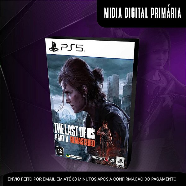 The Last of Us Part 2 Remastered Ps5 Mídia Digital (Primária)