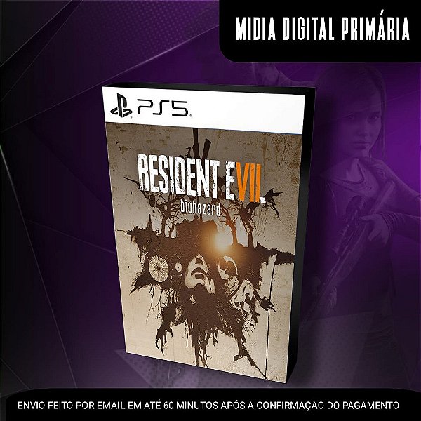 Resident Evil 7 Biohazard Ps5 Mídia Digital (Primária) (Retrocompatível)