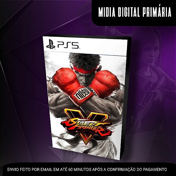 Street Fighter V Ps5 Mídia Digital (Primária) (Retrocompatível)