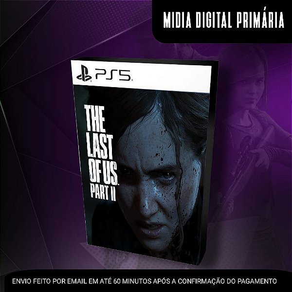The Last Of Us Part ll Ps5 Mídia Digital (Primária) (Retrocompatível)