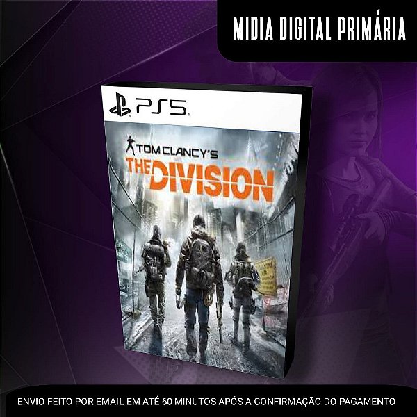 Tom Clancy’s The Division Ps5 Mídia Digital (Primária) (Retrocompatível)