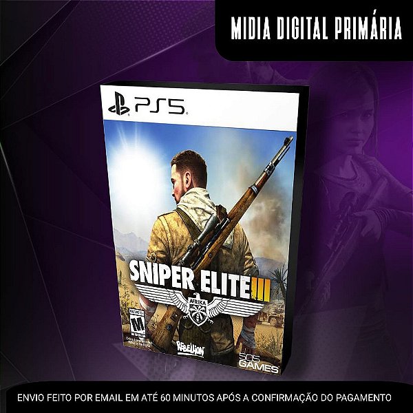 Sniper Elite 3 Ps5 Mídia Digital (Primária) (Retrocompatível)