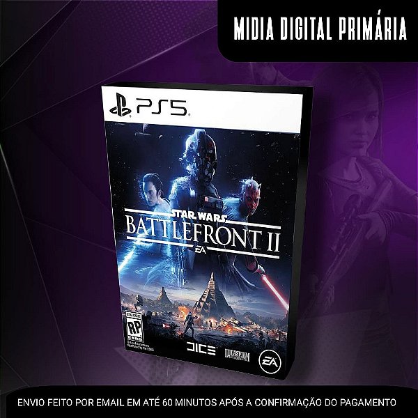 Star Wars Battlefront 2 Ps5 Mídia Digital (Primária) (Retrocompatível)
