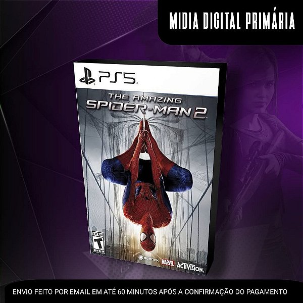 The Amazing Spider Man 2 Ps5 Mídia Digital (Primária) (Retrocompatível)