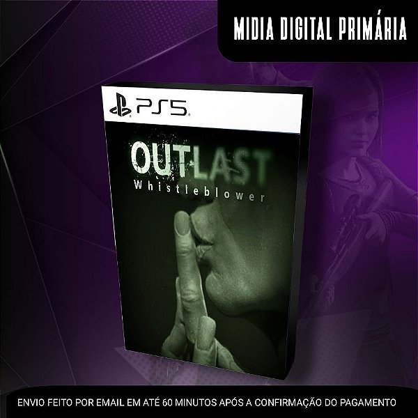 Outlast + Whistleblower Dlc Ps5 Mídia Digital (Primária) (Retrocompatível)