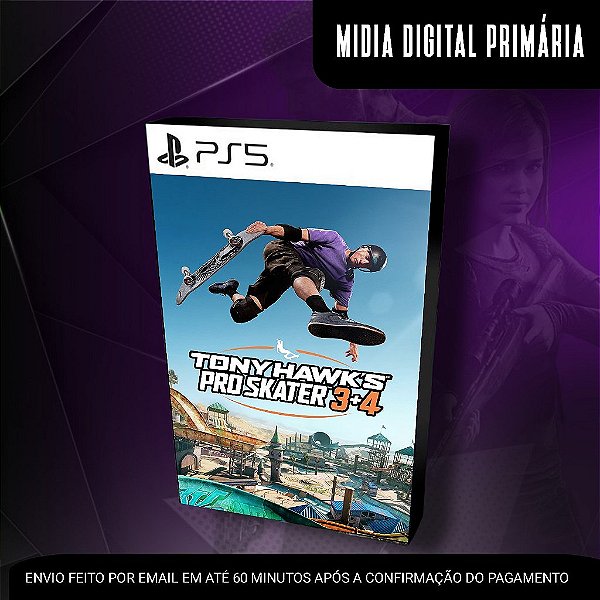 Tony Hawk's™ Pro Skater™ 3 + 4 Ps5 Mídia Digital (Primária)
