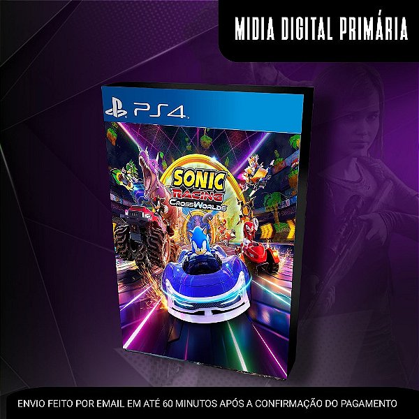 Sonic Racing: CrossWorlds Ps4 Mídia Digital (Primária)