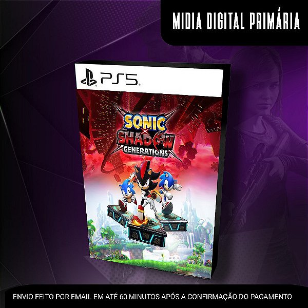 Sonic X Shadow Generations Ps5 Mídia Digital (Primária)