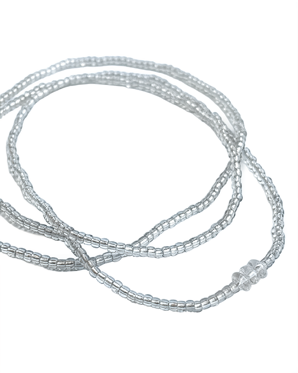 Guia de Iemanjá – Fio de Conta | Vidrado com Firma Murano