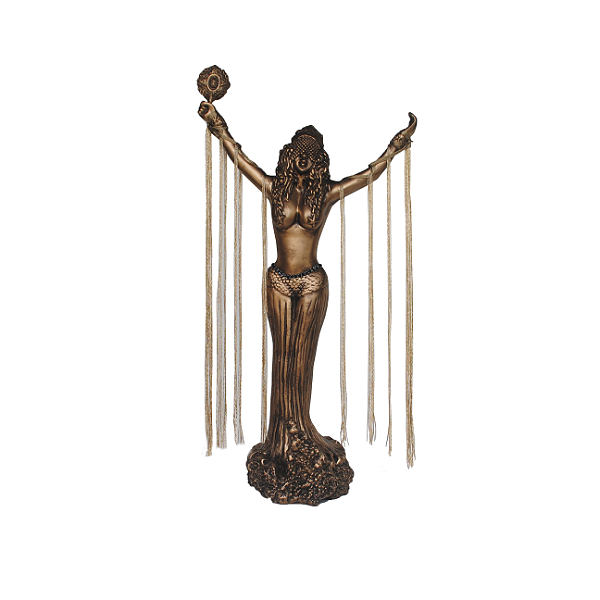 Imagem de Iemanjá Grande Dourada – 45 cm