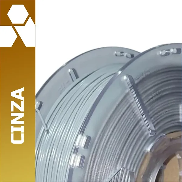 Filamento PLA Classic Cinza Claro