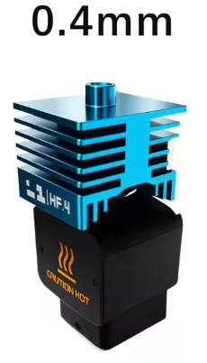 Hotend Bico Hi Flow JUUPINE para Bambu Lab H2D / P2 / A1 / A1 Mini 0.4mm