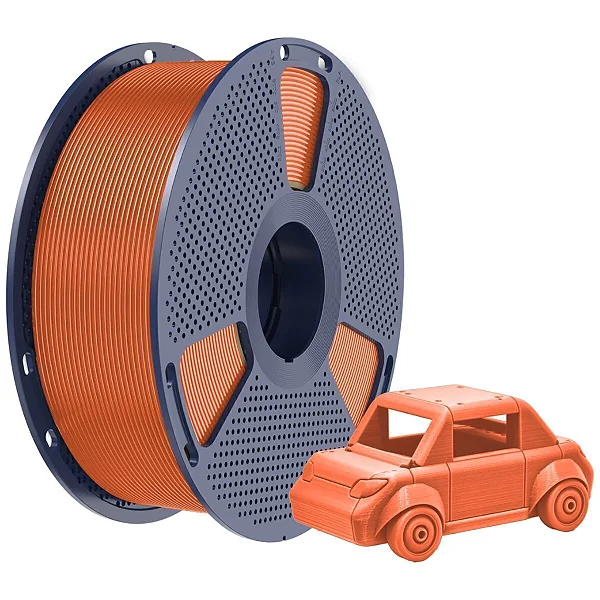 Filamento Sunlu PETG Laranja Vibrante (Sunny Orange) 1Kg 1.75mm