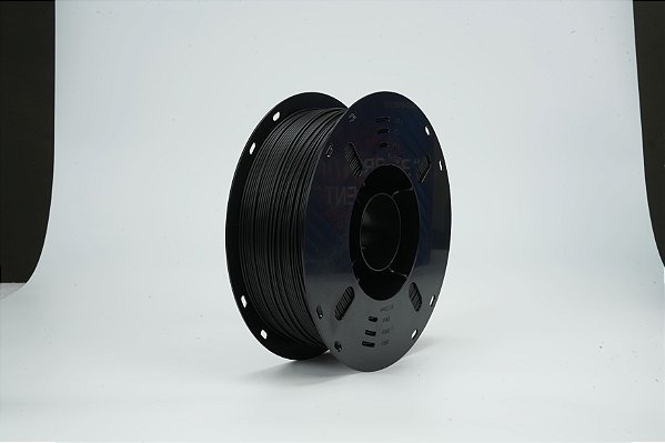 FILAMENTO FLAHSFORGE PLA LITE 1.75MM 1KG - PRETO