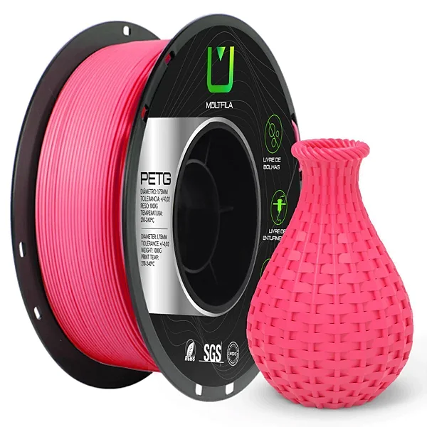 FILAMENTO PETG ROSA MULTFILA 1KG