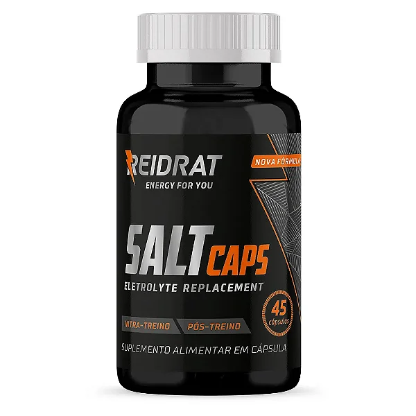 Salt Caps - Cápsula de Sal (Pote com 45 cápsulas)