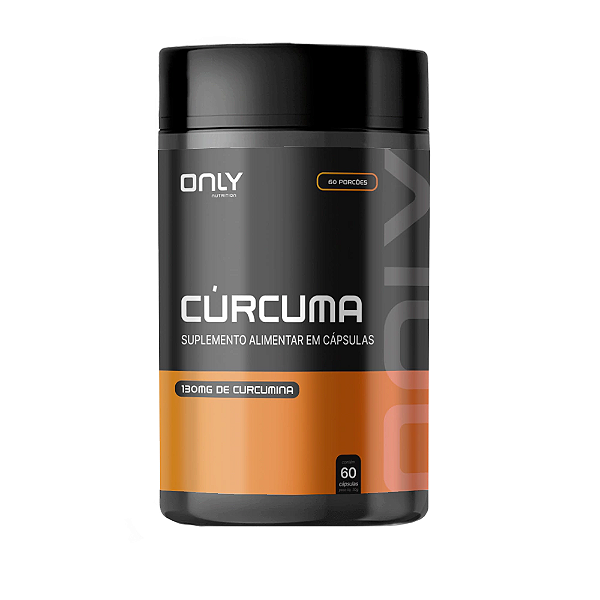CÚRCUMA - 60 CÁPSULAS - ONLY NUTRITION