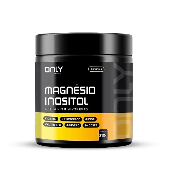 MAGNÉSIO INOSITOL - MARACUJÁ - 210G - ONLY NUTRITION