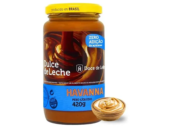 DOCE DE LEITE ZERO 420G HAVANNA