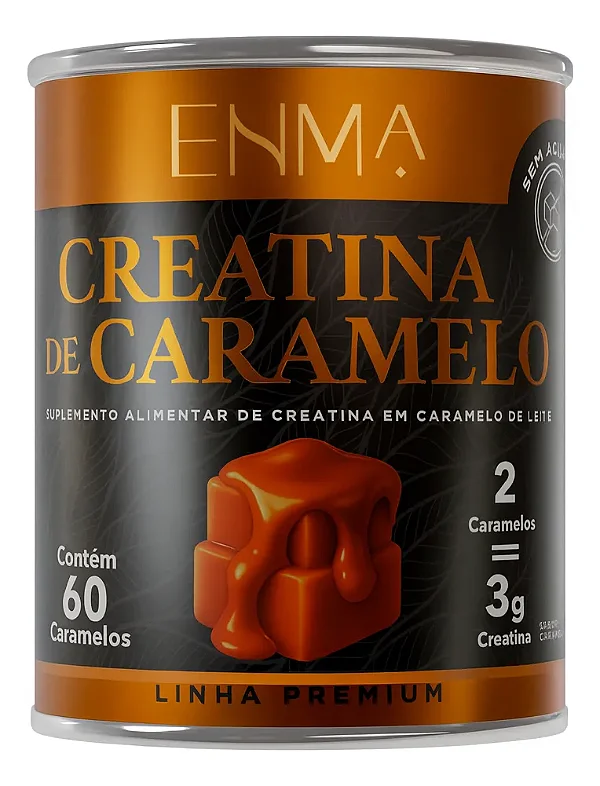 CREATINA DE CARAMELO ENMA 60 CARAMELOS