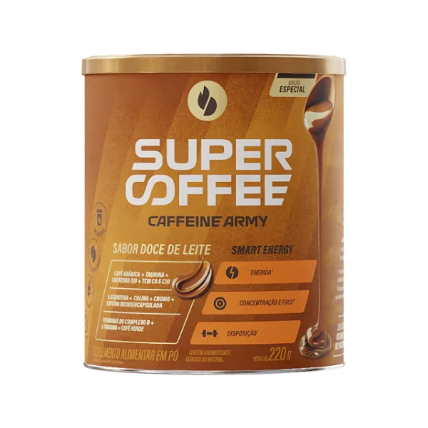 SUPERCOFFEE 220G DOCE DE LEITE