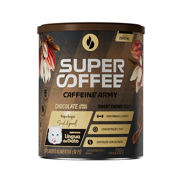 SUPERCOFFEE  LINGUA DE GATO 220G