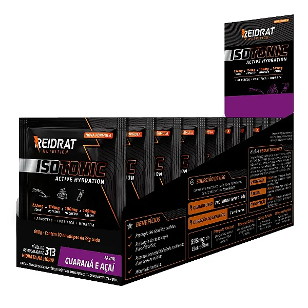 Sache Isotonico Reidrat 33g Unid