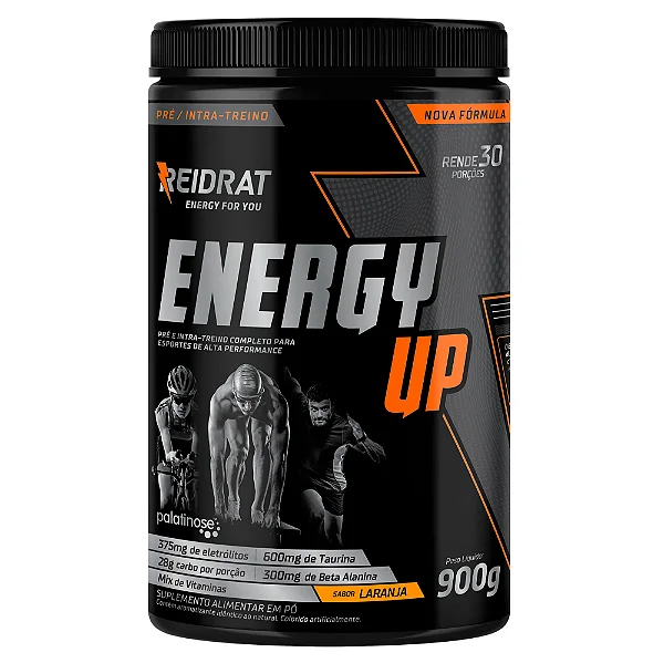 Energy UP - Pré e Intra Treino (Pote 900g - 30 doses)