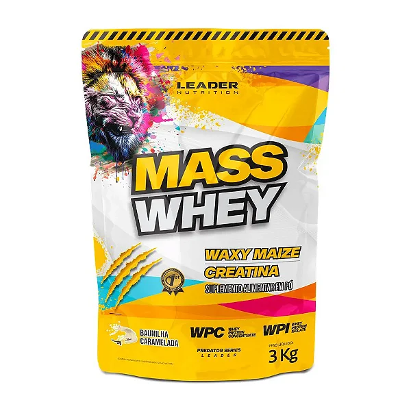 MASS WHEY 3KG LEADER NUTRITION