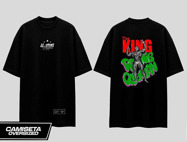 OVERSIZED RONIE COLEMAN PRETA JC SPORT