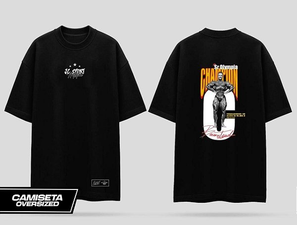 OVERSIZED CBUM PRETA JC SPORT