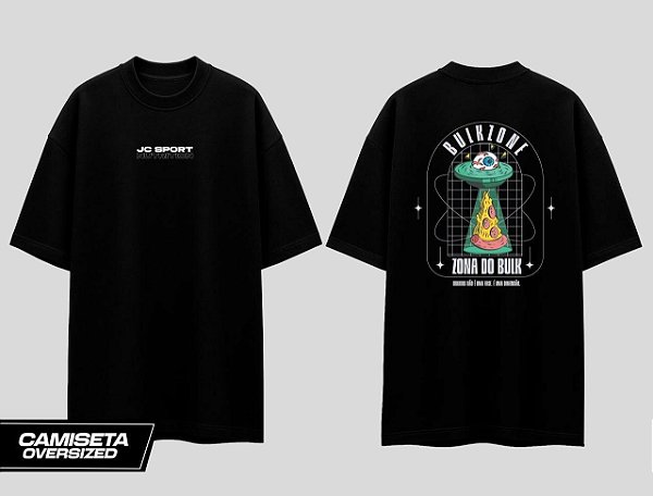 OVERSIZED ZONA DE BULK PRETA JC SPORT