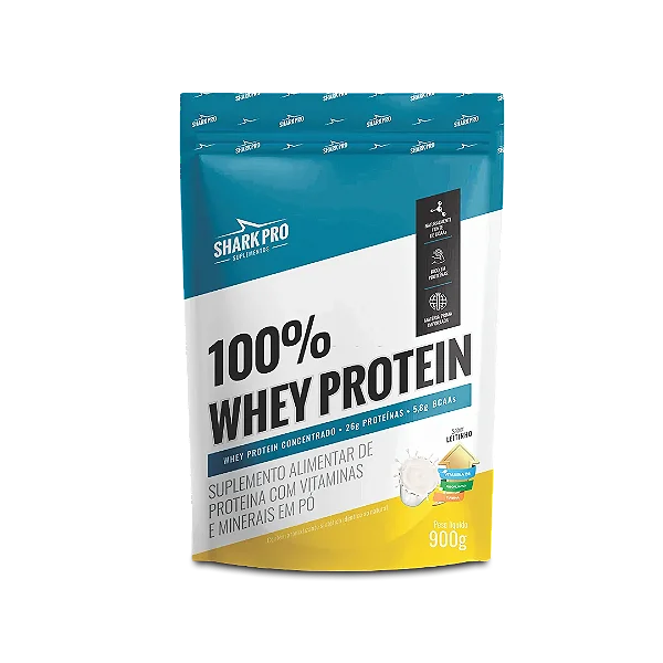WHEY 100% SHARK PRO 900G REFIL