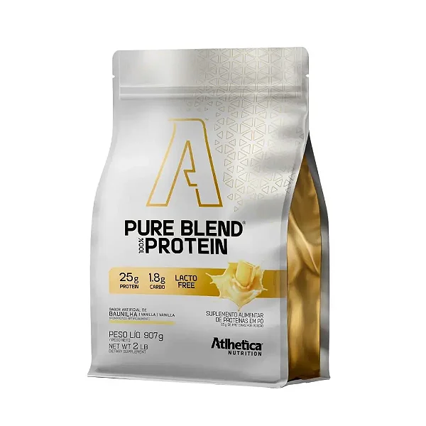 PURE BLEND 100% PROTEIN ATLHETICA 907G