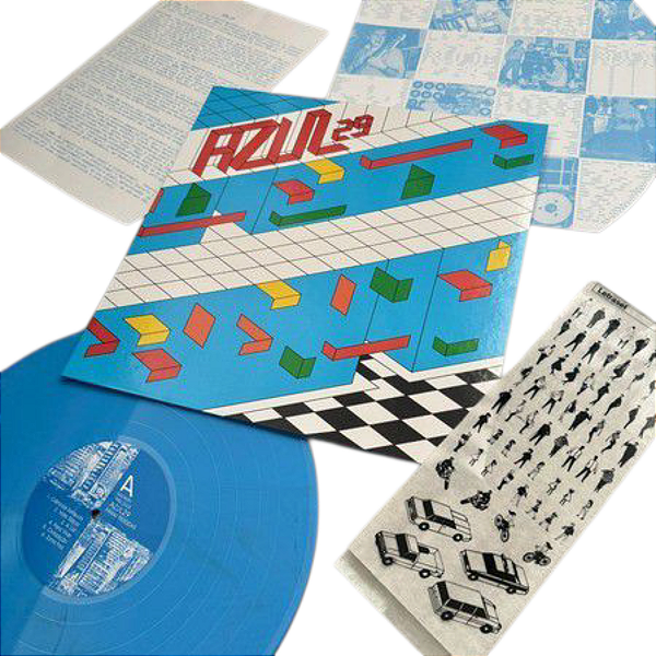 LP Azul 29 Faixas Perdidas ( Vinil Azul ) Lacrado