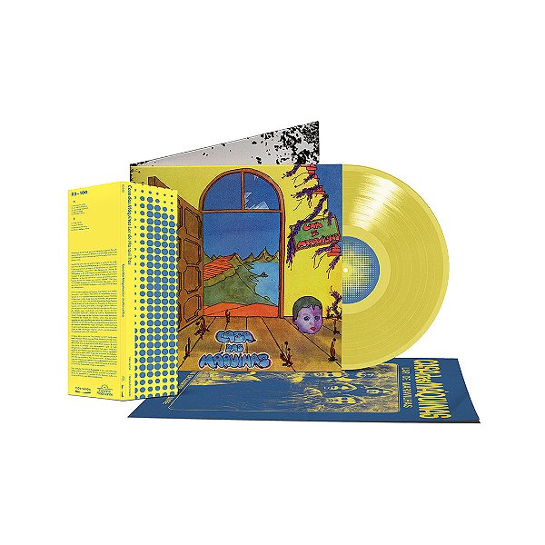 Lp Casa das Maquinas Lar de Maravilhas ( Vinil Amarelo ) Lacrado