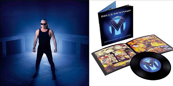 Bruce Dickinson Afterglow Ragnarok ( Vinil Compacto 7pol.) Capa Gatefold Lacrado
