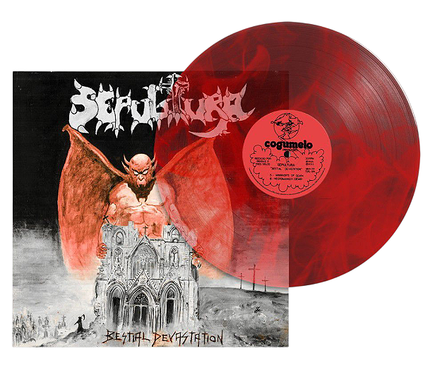 LP Sepultura Bestial Devastation ( Box Vinil Colorido ) Lacrado